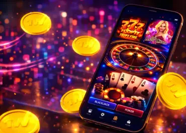 An app making a withdrawal in a phone