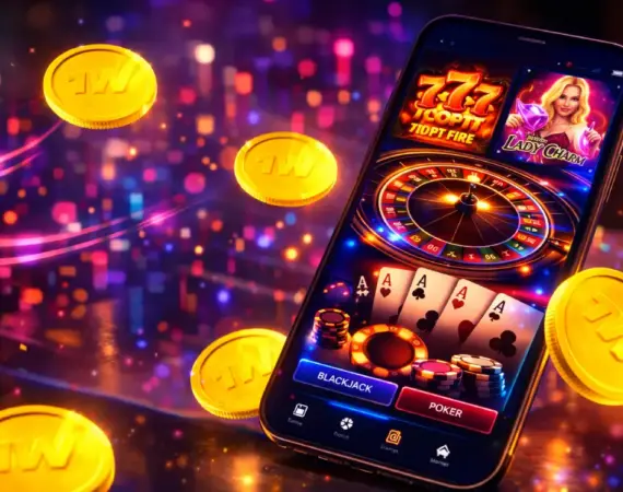 An app making a withdrawal in a phone